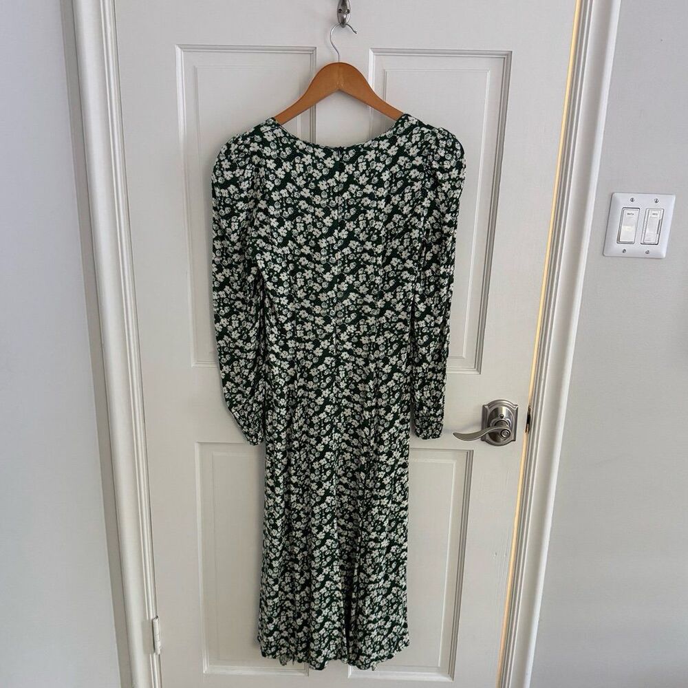 Reformation Wallflower Midi Dress in Cilantro Size 4 - Picture 9 of 12